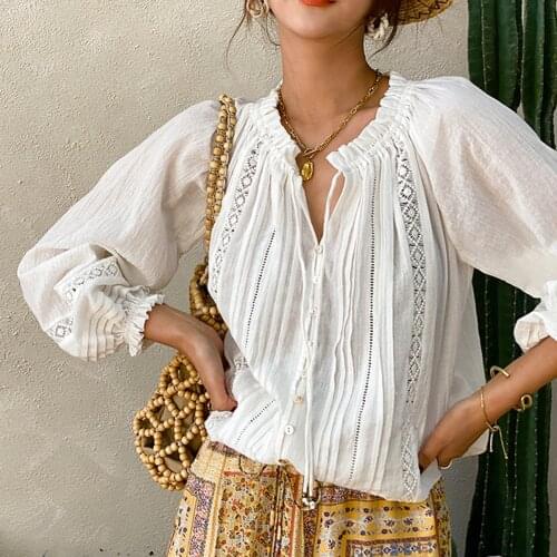 JASTIE Womens White Shirts