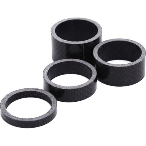 5mm /10mm /15mm /20mm Cycling Bicycle Headset Carbon Fiber Washer Bike Headset Stem Spacers Kit