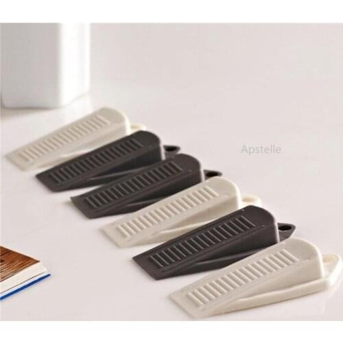 2pcs Rubber Wedge Door Stop Stopper Holder Guard Baby Safety Protector Door Stopper Wedge Security Door Card for Kids Baby