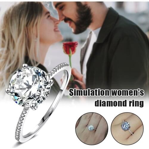 Luxfacigoo Rings With Diamonds