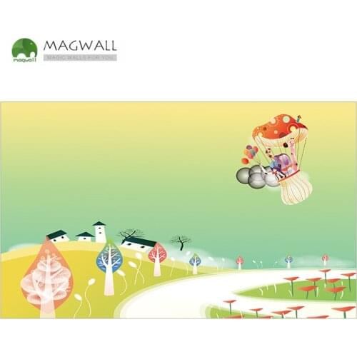 Magwall magnetic children graffiti wallpaper—Childhood Series 1.2*1.8m children eco-friendly drawing sheet