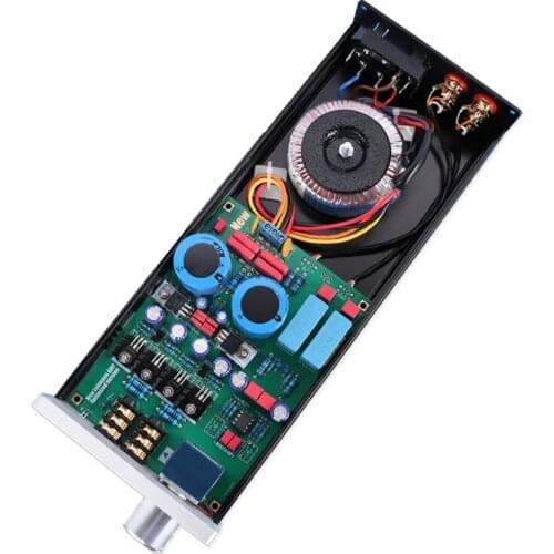 New HiFi 2020 Professional preamp Headphone Amplifier DIY Kit AMP With aluminum chassis preamplifier hifi headphone amp