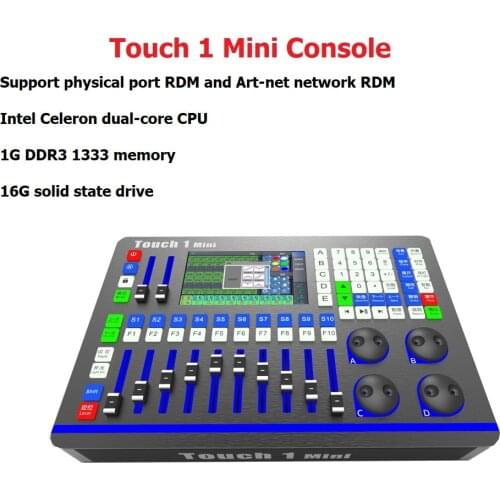 New Touch 1 Mini DMX Controller Stage Lighting Dj Equipment DMX Console For Disco Light LED Par Moving Head Light DMX Controller