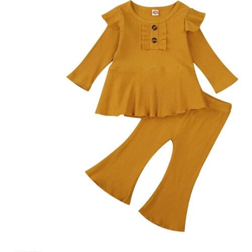 Newborn Clothes Baby Gift Pure Cotton Baby Set 0-24 Months Autumn And Winter A-Line Tops Pant Leggings Kids Clothes Suit Unisex