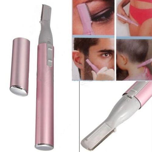 Hot Practical Popfeel Electric Eyebrow Body Face Hair Trimming Blade Razor Shaver Remover Trimmer Makeup Tools 2019