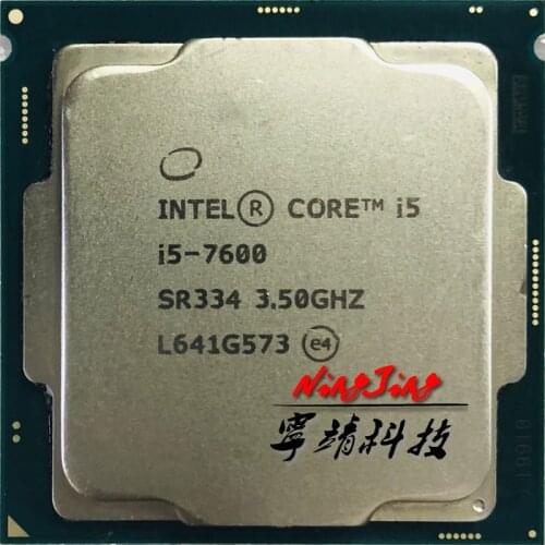 Intel Core i5-7600 i5 7600 3.5 GHz Quad-Core Quad-Thread CPU Processor 6M 65W LGA 1151