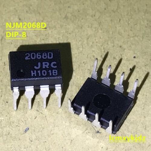 10Pcs/Lot , NJM2068M NJM2068D JRC2068D 2068D SOP-8/DIP-8 ,New Oiginal Product New original free shipping fast delivery