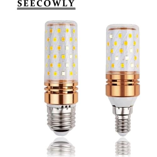 5pcs/lot E27 E14 LED Bulb Lamps 12W 16W Lampada LED Light Bulb Spotlight Cold/Warm White