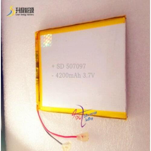 507097 3.7V 4200mAh Lithium Polymer Battery for Tablet PC / MID / PDA 5070100