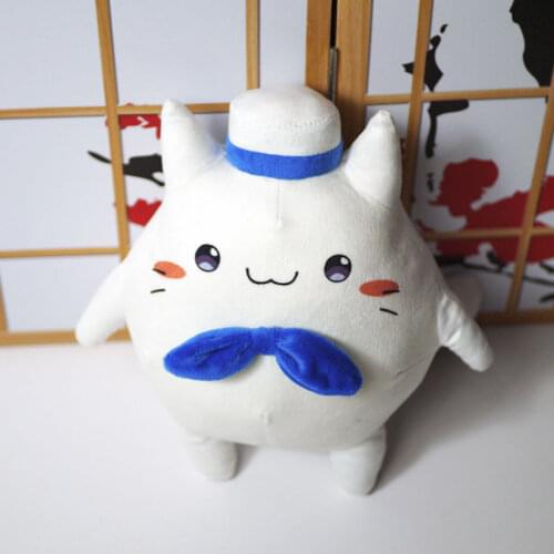 Azur Lane plush toy Anime Game Charli captain cat figure stuffed cute doll pillow cosplay 25cm for gift