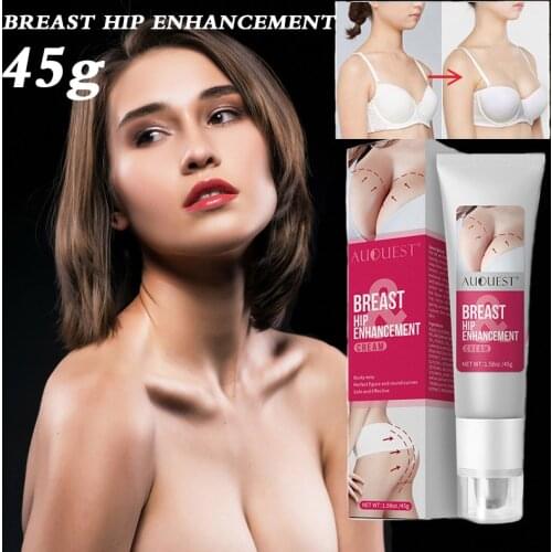 AuQuest Breast Butt Enhancer Skin Firming and Lifting Body Cream Elasticity Breast Hip Enhancement Cream Busty Sexy Body Care