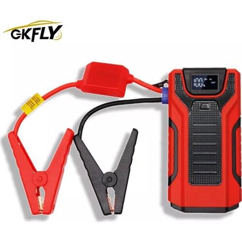 GKFLY High Power Car Jump Starter Portable Starting Device Power Bank Emergency Car Battery Booster Buster for Petrol Diesel Car