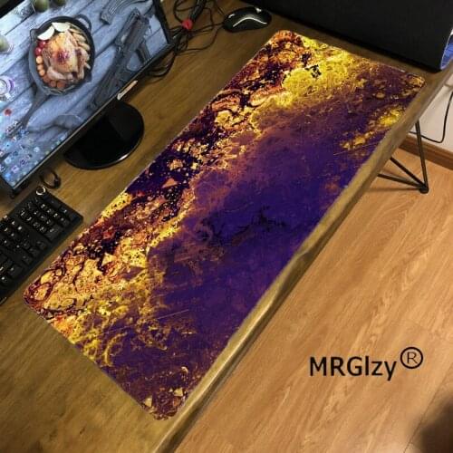 MRGLZY colorful personality map big mouse pad 30x60cm computer keyboard pad gaming accessories table mat XXL waterproof non-slip