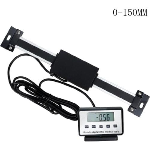Digital Remote Scale Dual Use LCD Display DRO Table Readout Ruler for Lathe