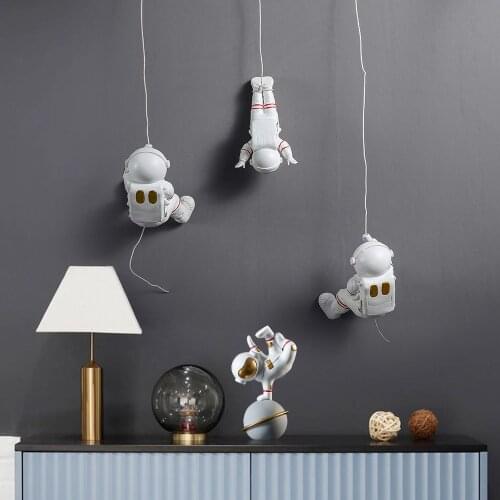 Nordic Teen Room Home Decoration Wall Decorations Living Room Accessories Living Room Modern Wall Decor Astronaut Wall Hanging
