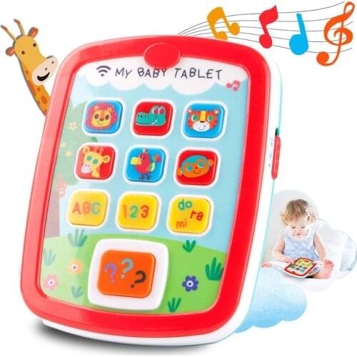 HISTOYE Baby Tablets Kids Children Educational Learning PAD Multifunctional Early Education Toy Gifts for 1 Year Old Girls Boys