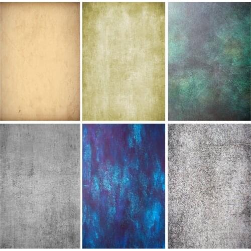 SHENGYONGBAO Abstract Vintage Texture Portrait Photography Backdrops Studio Props Solid Color Photo Backgrounds 21310AB-01