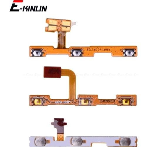 Switch Power ON OFF Key Mute Silent Volume Button Ribbon Flex Cable For HuaWei P30 P20 Pro P10 P9 Plus Mini P8 Lite 2017