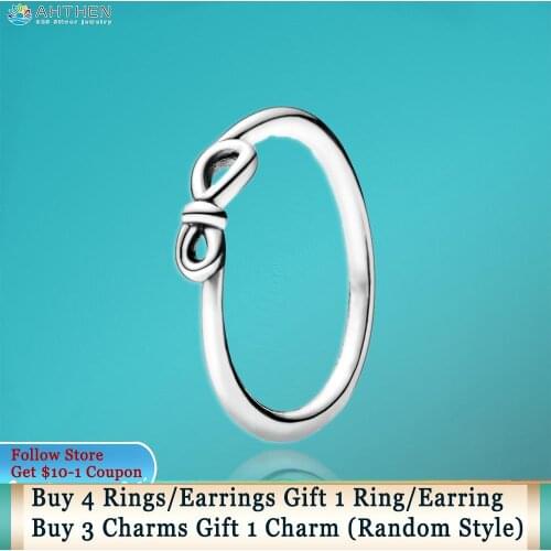 Ahthen 925 Sterling Silver Ring Pink & Clear Sparkling ring 925 Silver Women Rings Ngagement Ring Women Jewelry Making Girl Ring