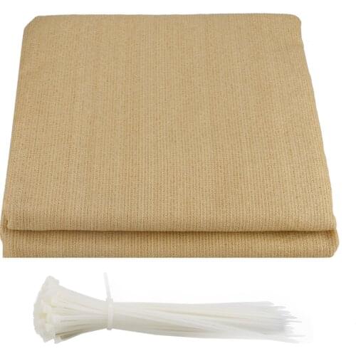 Sun Shade Sail Sunscreen Plant Succulent Insulation Net For Construction Site Yard Driveway Garden Railing 1 X 1.2m Fence Fence