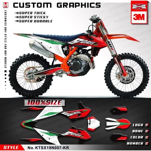 KUNGFU GRAPHICS Restyle Motorcycle Decal Kit Full Vinyl Wrap for 125 150 250 350 450 SX SXF SX-F XC XCF XC-F 2019 2020 2021