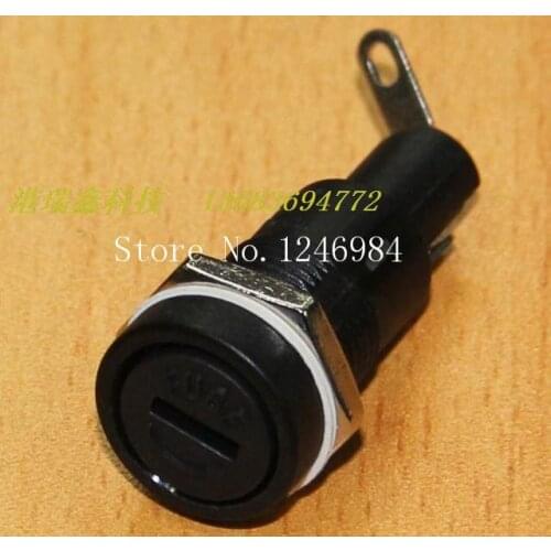 [SA]R3-11 iron spiral FUSE SCI Taiwan New 5 * 20 fuse holder fuse box 250V10A M12.7--100PCS/LOT