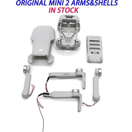 Original DJI Mini 2 Arms Body Shell Middle Frame Bottom Shell Upper Cover Mavic Mini 2 drone Replacement Repair Spare Parts