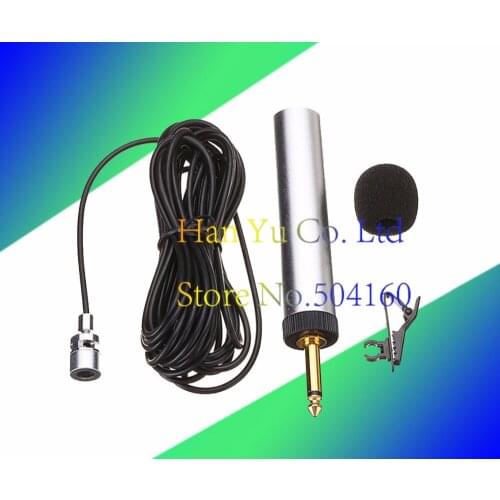 Lapel Lavalier Microphone Mini Violin Guitar Clip-on Lapel Condenser Microphones Mic For Trumpet Musical Instrument