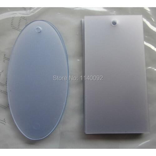 DIY gift PVC hang tag/clothing hangtag/plastic tag printing/blank transparent tags craft 500 pcs/lot Free shipping+drill hole