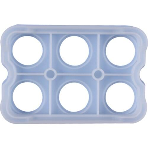 Egg Storage Rack Casting Molds Tools Set Crystal Epoxy Resin Mold Egg Storage Rack Silicone Crystal Mirror Mould Craft