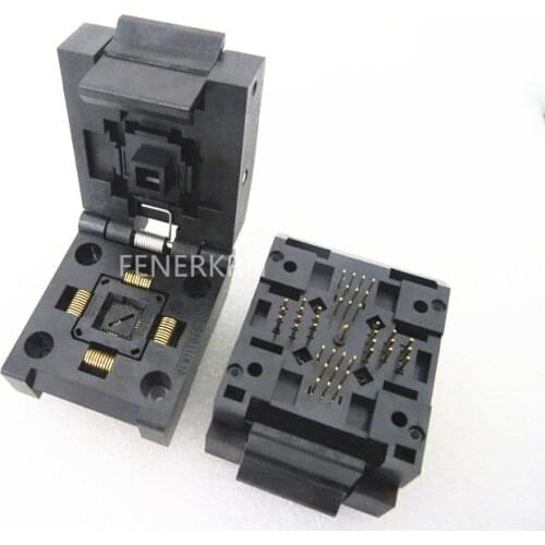 Clamshell QFN11T040-006 QFN11T040-004 QFN40 test seat IC Burning seat Adapter testing seat QFN40 Test Socket test bench