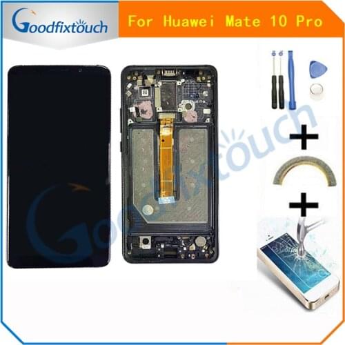 With Frame For Huawei Mate 10 Pro LCD Display Touch Screen Digitizer Assembly Replacement For Huawei Mate 10 Pro LCD 6.0" +Tools