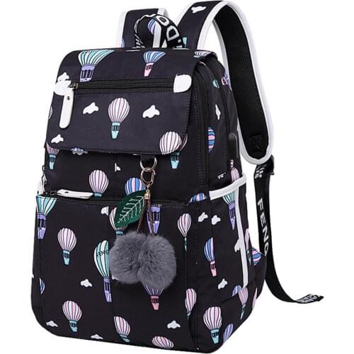 NEW Girl School Backpack Large Capacity Backpacks Unique Designed Portfolio To School Student Bag Childrens Backpack For Girls