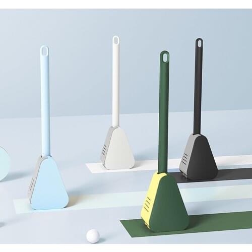 Silicone Golf Toilet Brush With Toilet Brush Holder Wall-Mounted Cleaning Brush Cleaning Brush Escobilla WC Bathroom Accessories