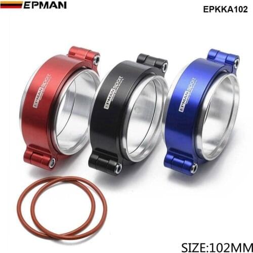 Epman Exhaust V-band Clamp High Pressure Aluminium For 4" OD Turbo / Intercooler Pipe EPKKA102
