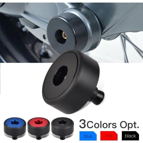 Rear Axle Shaft Crash Swingarm Slider Protector Cover For BMW K1200GT K1200R K1200S K1300GT R NINE T R1200GS Adventure R1250GS