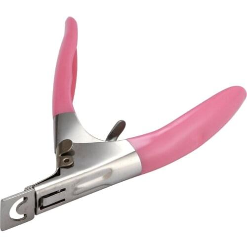 1Pcs PINK SHARP CLIPPER CUTTER NAIL GEL ACRYLIC FALSE TIPS Nail Tool