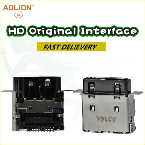 10 Pieces HDMI-compatiable Interface Original High-Definition HDMI Port For Microsoft Xbox Series S/X HDMI Socket Connector