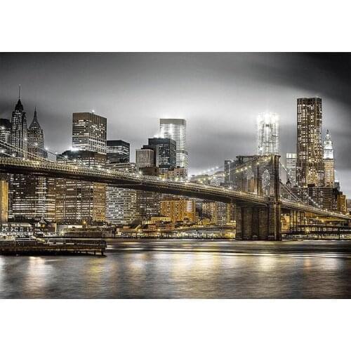 Full Square round 5D DIY Diamond embroidery New York city night Diamond Painting Cross Stitch Rhinestone Mosaic art decor FG2081