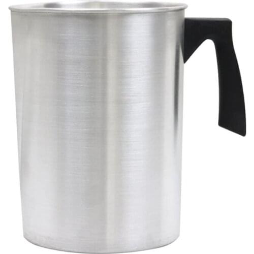 Scented Candle DIY Melting Wax Pot 3L Aluminum Frothing Candle Making Pitcher Wax Melting Pouring Cup Multipurpose Handcrafted