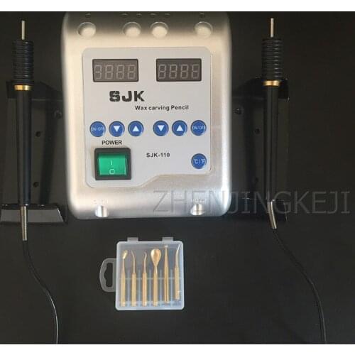 Double Pen Electric Wax Knife Dentistry Electric Wax Knife Korean Double Pen Electric Wax Knife SJK Wax Type Carving Instrument