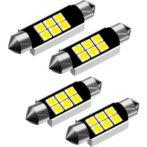 Festoon 31mm 36mm 39mm 41mm LED Bulbs C5W C10W Super Bright 3030 SMD Canbus Error Free Auto Interior Doom Lamp Car Styling Light