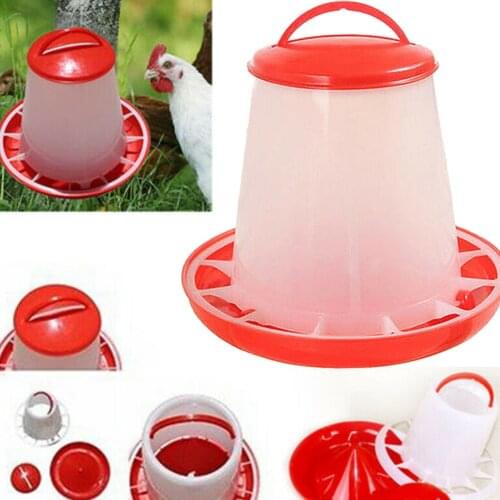 1.5L Chicken Food Feeder Home Garden Farm Chick Hen Poultry Drinker Water Bucket Chick Plastic Drinker Water Dispenser