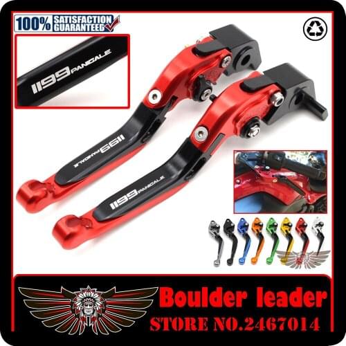 Motorcycle Accessories CNC Folding Extendable Brake Clutch Levers For Ducati 1199 Panigale 2012-2015 2013 2014 2015