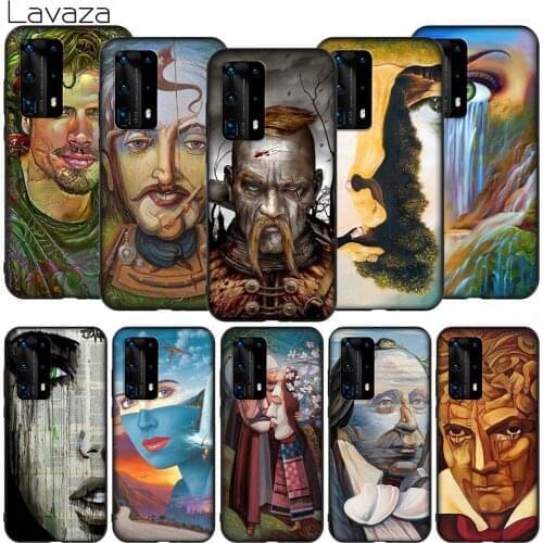 Lavaza K91 Multiple Face Painting Art Soft Case for Honor Note 6A 7A 7C 7X 8 8A 8C 8X 9 9X 10 20S 30 9A 10X Y6P Lite Pro