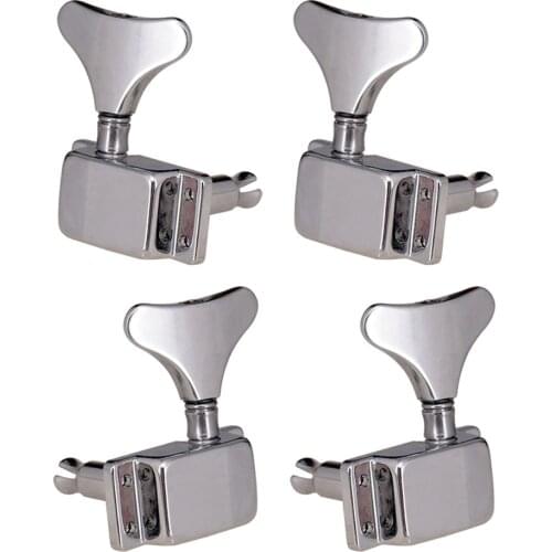 Set of 4 Bass Tuners Tuning Pegs Machine Heads for Electric Guitar Bass Parts