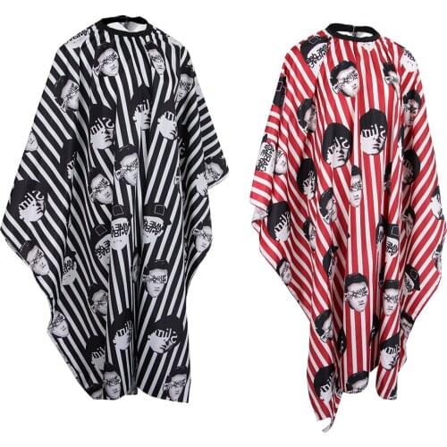 Salon Cape,Fashion Boys Print Waterproof Hairdressing Hair Cutting Gown,Hair Styling Dyeing Coloring Apron for Cloth Protecting