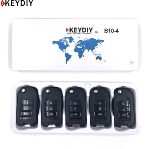 KEYDIY Original B Series Remote Control Key KD B10-2/2+1/3/4 For Honda Car Key for KD900/KD-X2/KD MINI Key Programmer