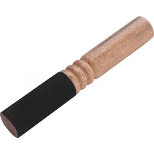 Tibetan Buddhism Singing Bowl Wood Mallet Striker Stick with Leather Head