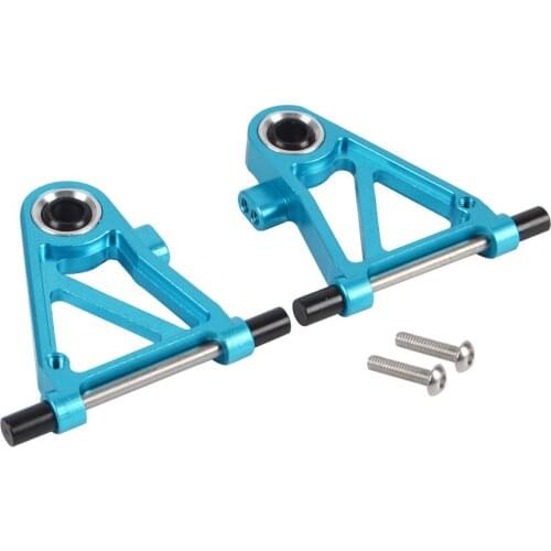 1/10 RC Car Aluminum Alloy Front Suspension Arm Set for Tamiya TT-02 TT02 Upgrade 51528 B Parts